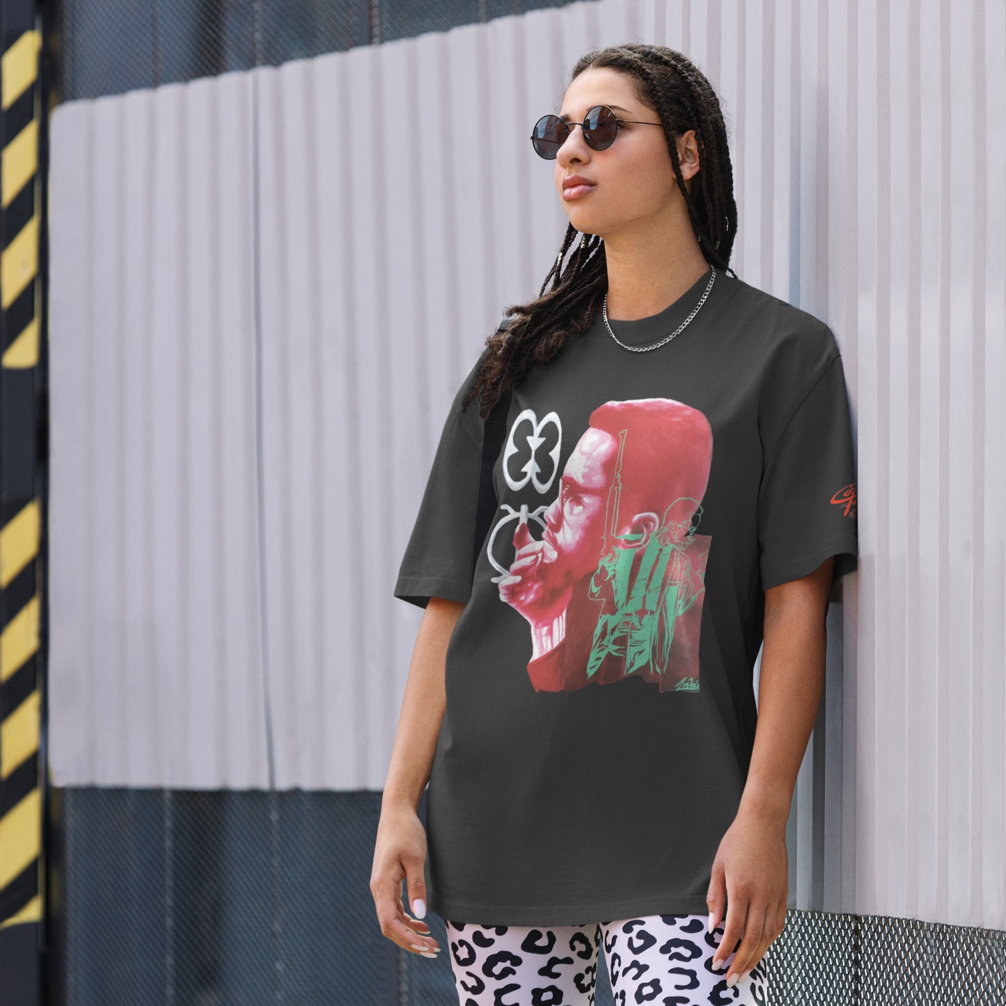 Malcolm X Oversized t-shirt