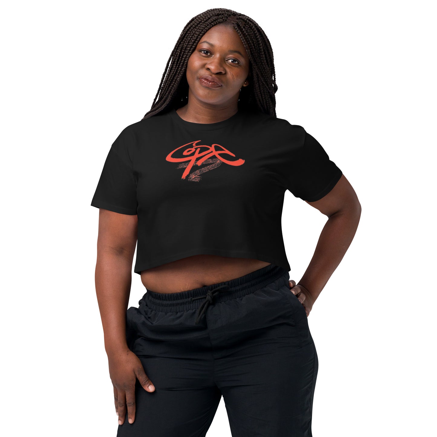 COPE logo crop top