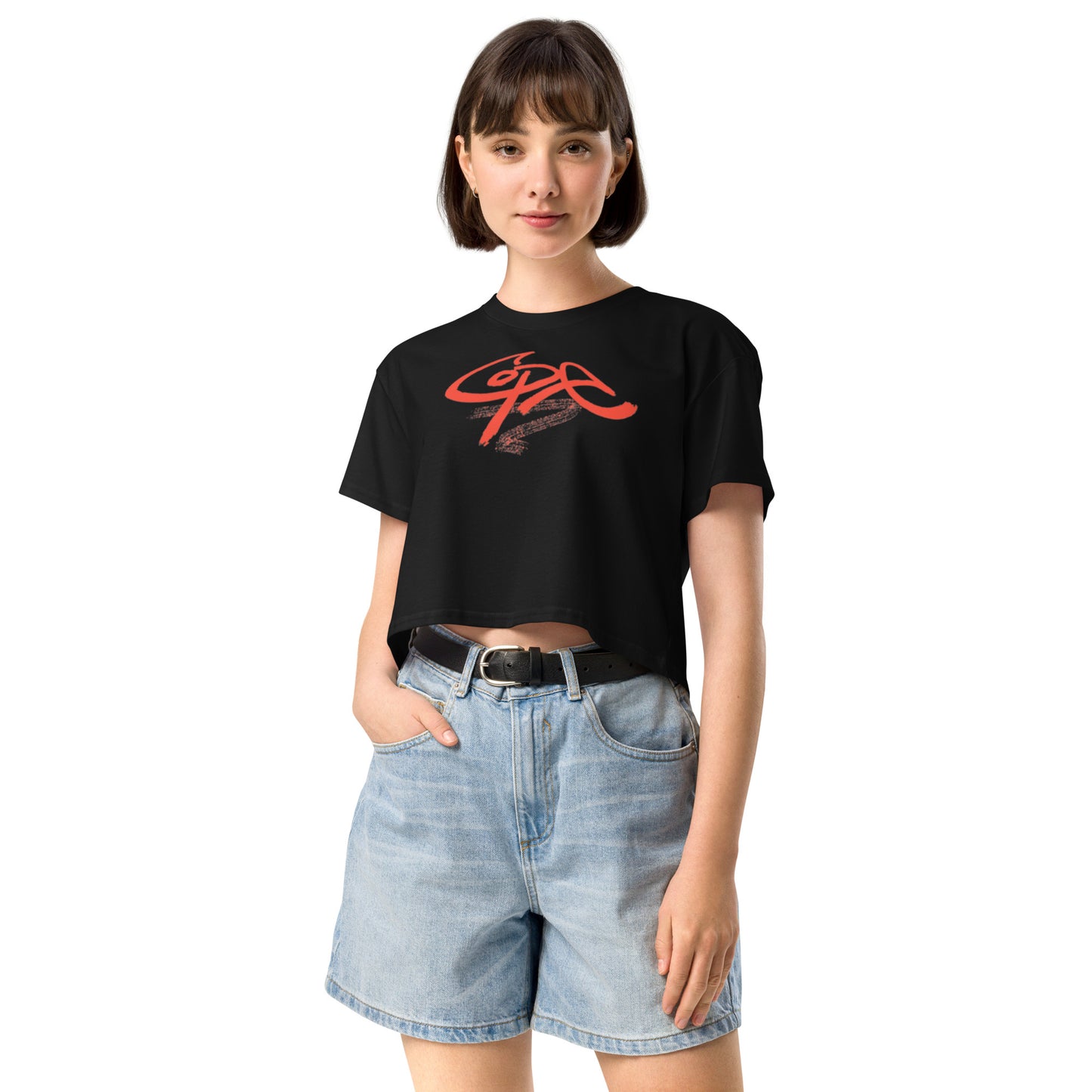 COPE logo crop top