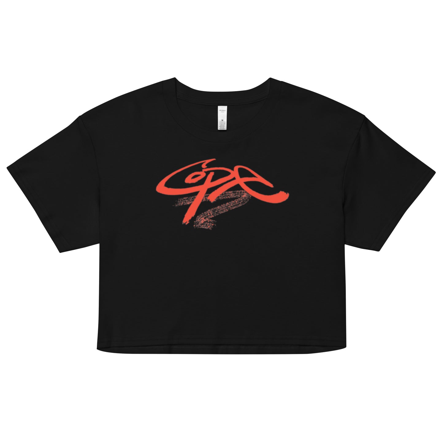 COPE logo crop top