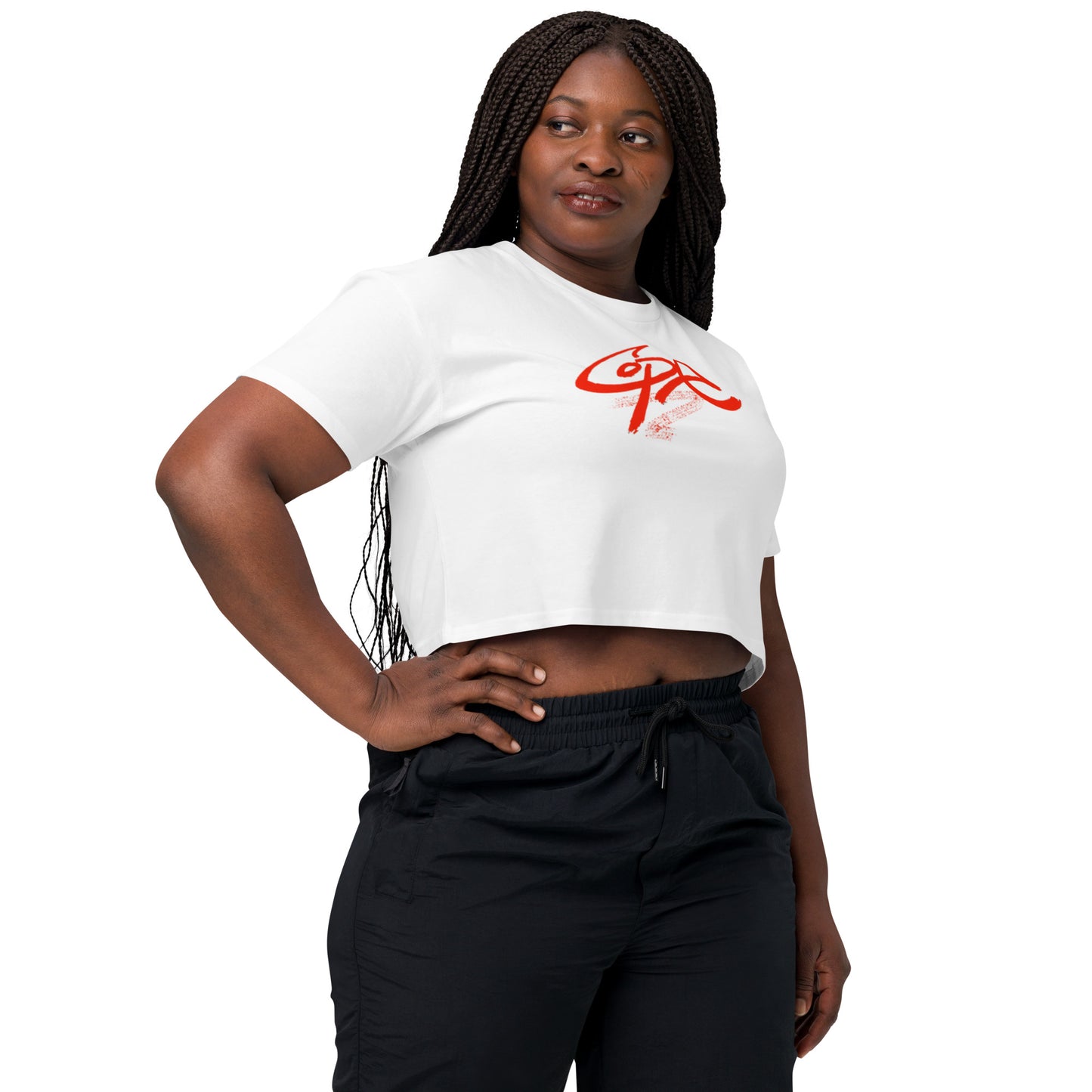 COPE logo crop top